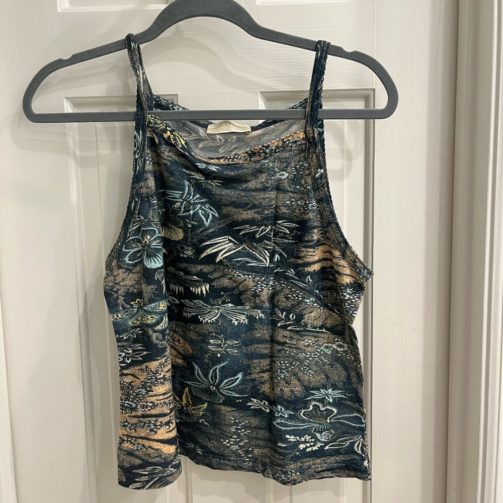 Floral Print Women's Top
